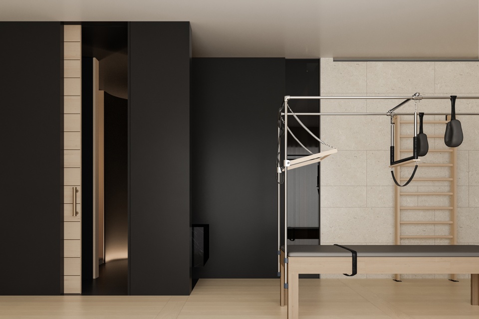 yushe yoga pilates china by yanyu interior design
