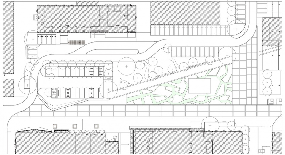 landscape reconstruction of wuhan liangyou red town culture and art community by uao