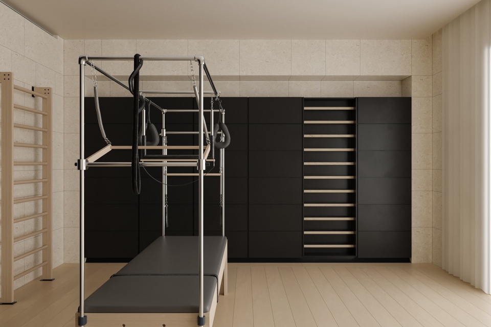 yushe yoga pilates china by yanyu interior design