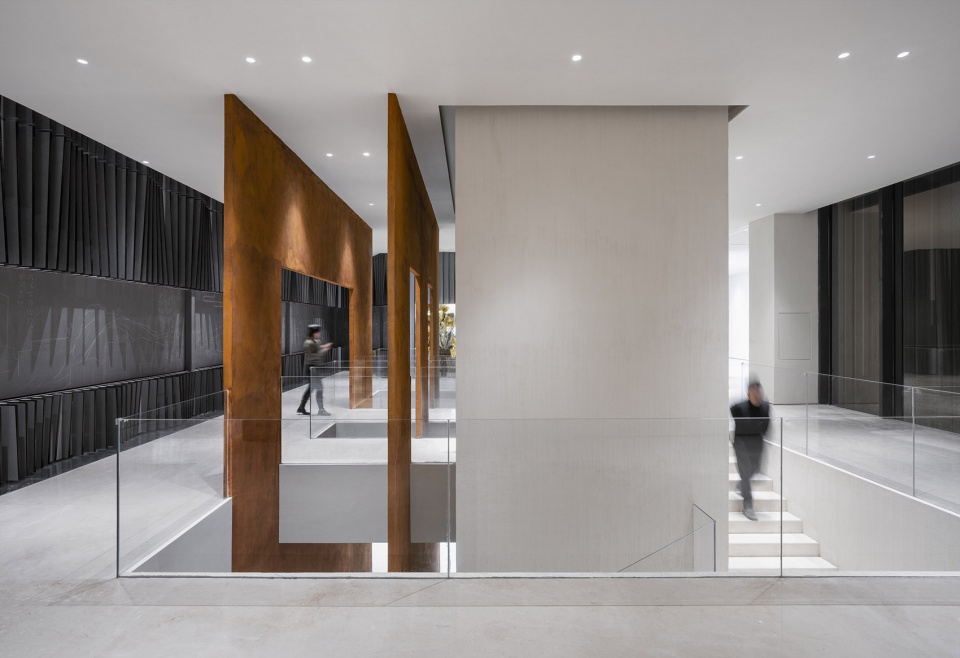 the flow of grain beer museum by waterfrom design