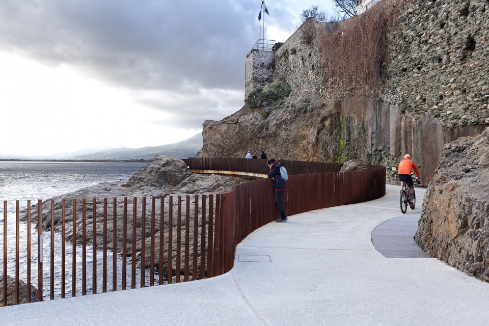 Walkway Aldilonda around the Citadel of Bastia by Dietmar Feichtinger