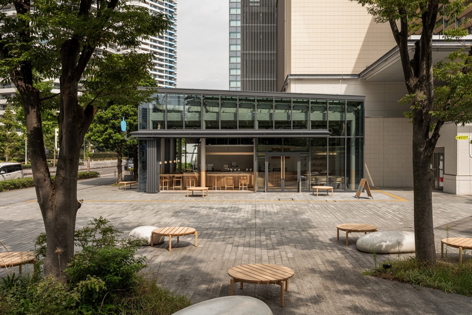 Blue Bottle Coffee MinatoMirai Cafe Keiji Ashizawa Design