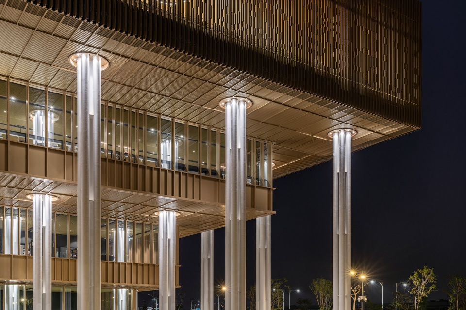 tainan public library by mecanoo mayu architects