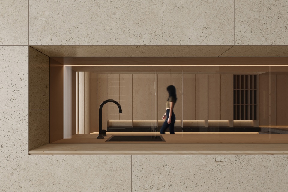 yushe yoga pilates china by yanyu interior design