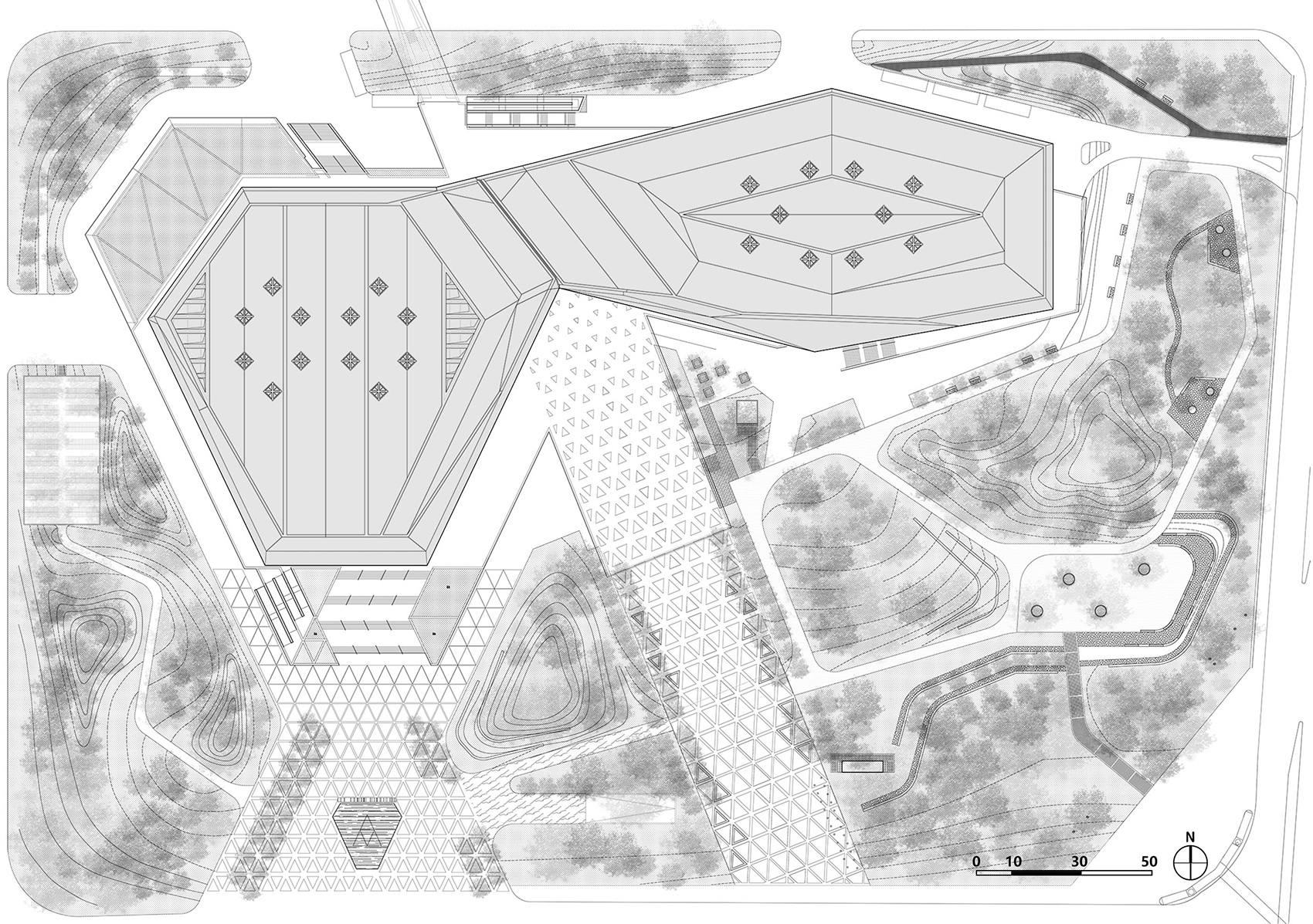 taiyuan binhe sports center expansion and renovation china by china architecture design research group