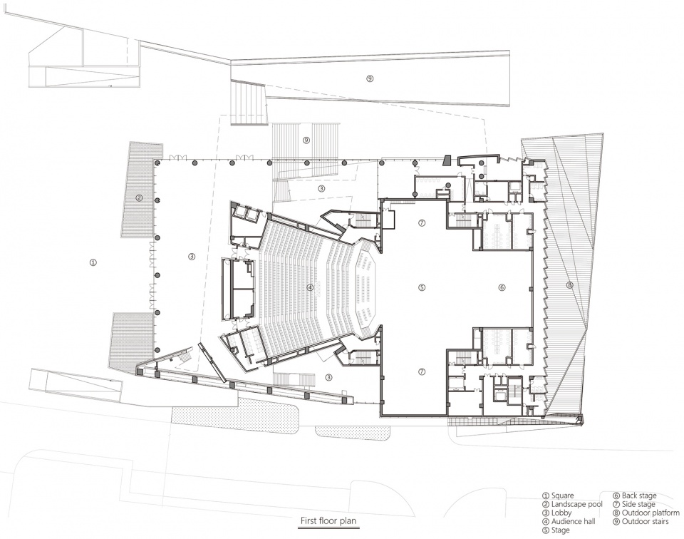 performing center of qingshui bay china by ccdi dongxiying studio