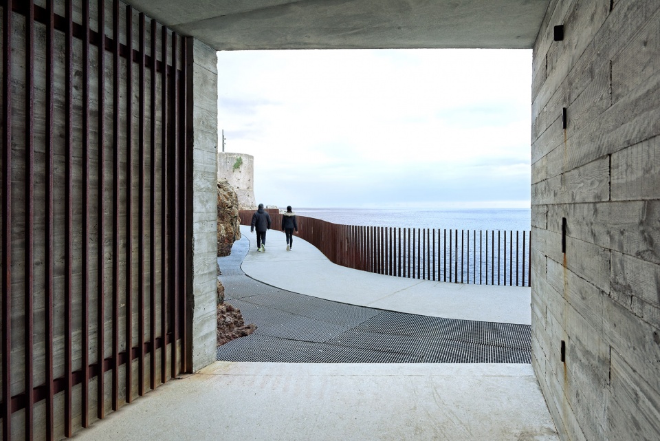 Walkway Aldilonda around the Citadel of Bastia by Dietmar Feichtinger