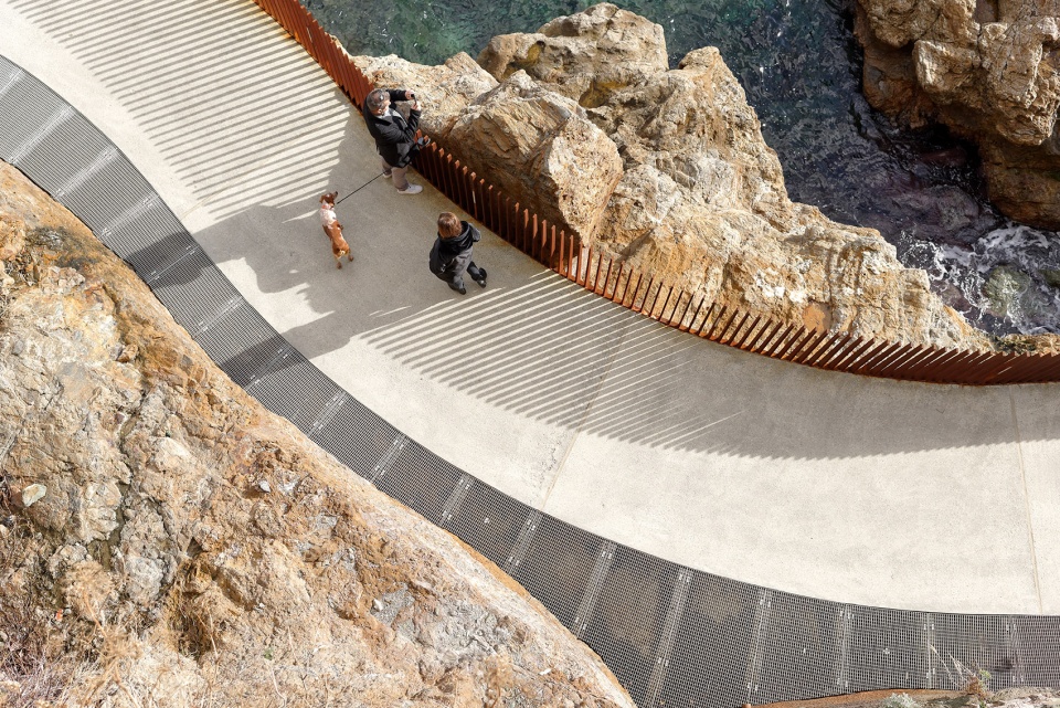 Walkway Aldilonda around the Citadel of Bastia by Dietmar Feichtinger