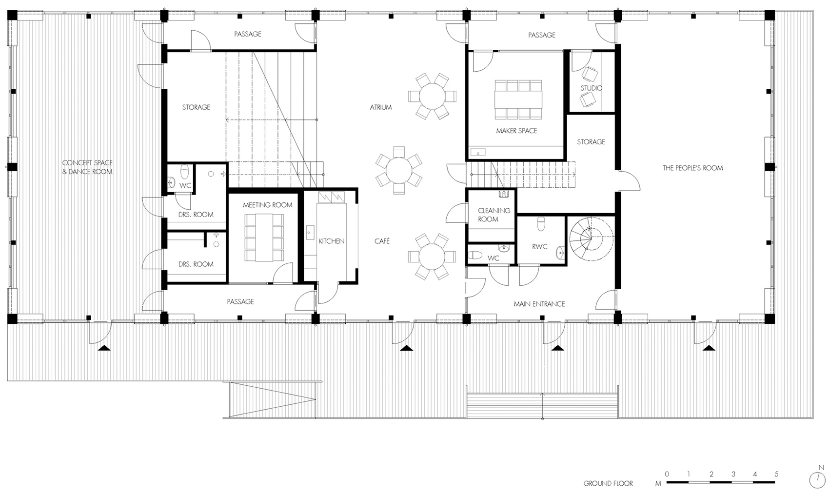 fisksatra folkets hus by sandellsandberg architects