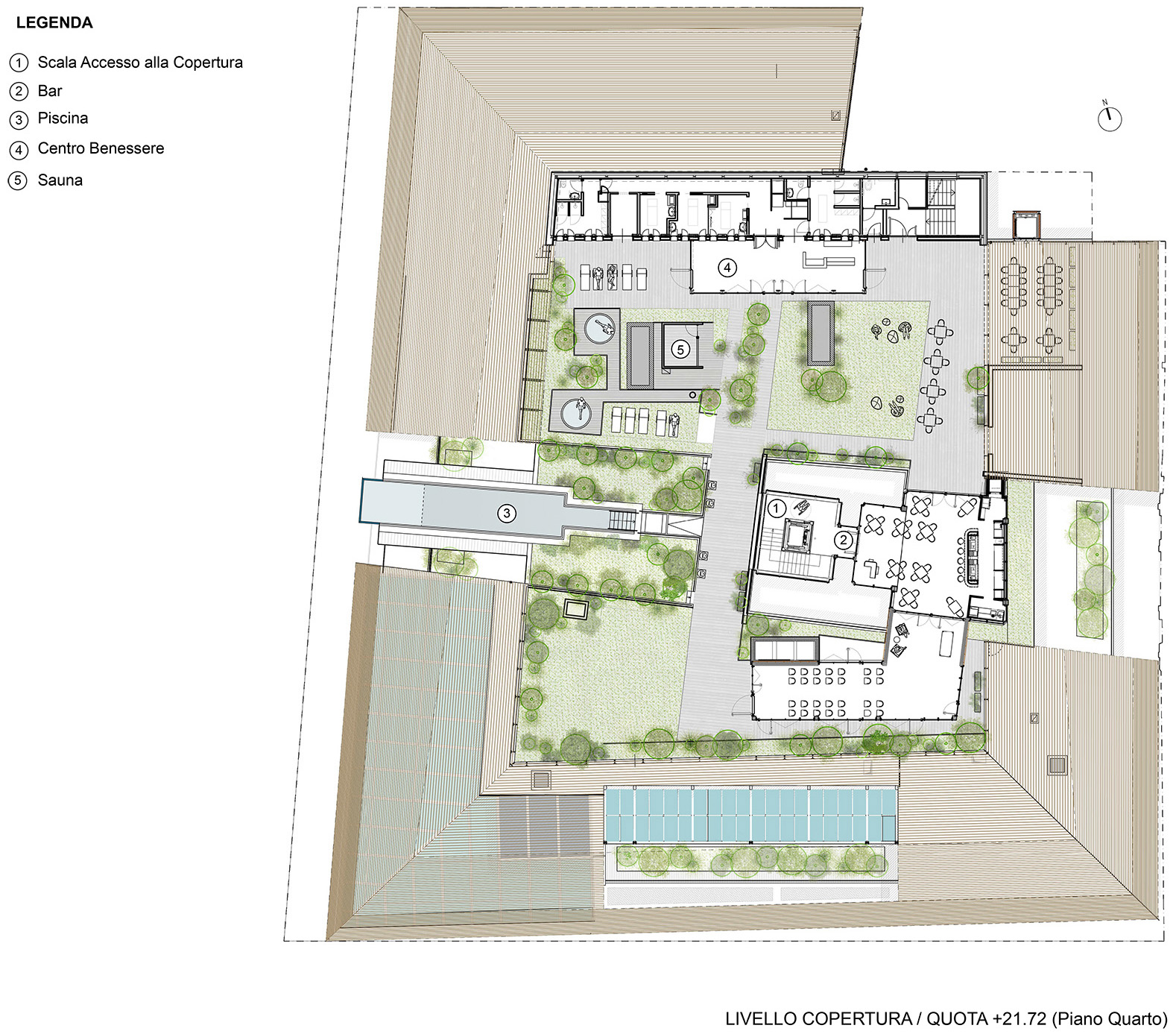 green pea retail park by acc naturale architettura negozio blu architetti