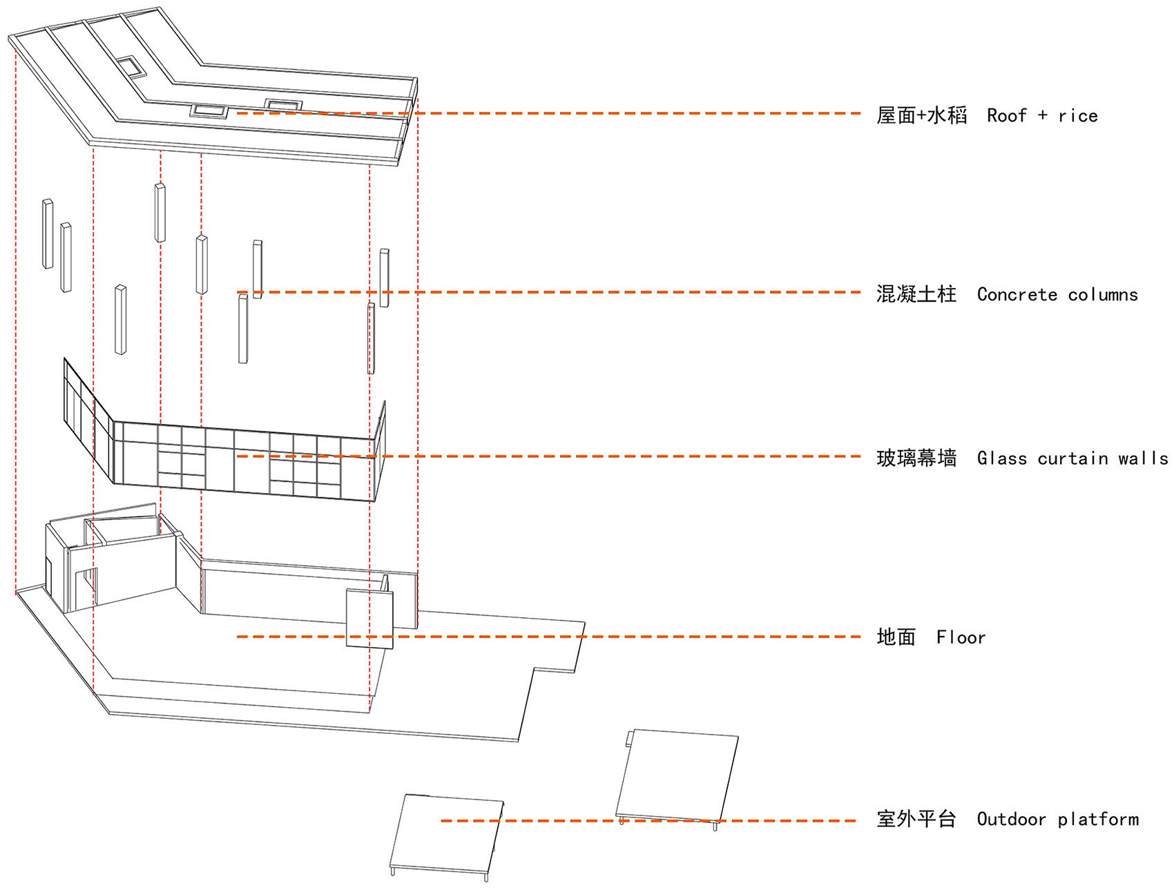 architectural design of dianjiang bagu·suji in chongqing china by 3andwich design