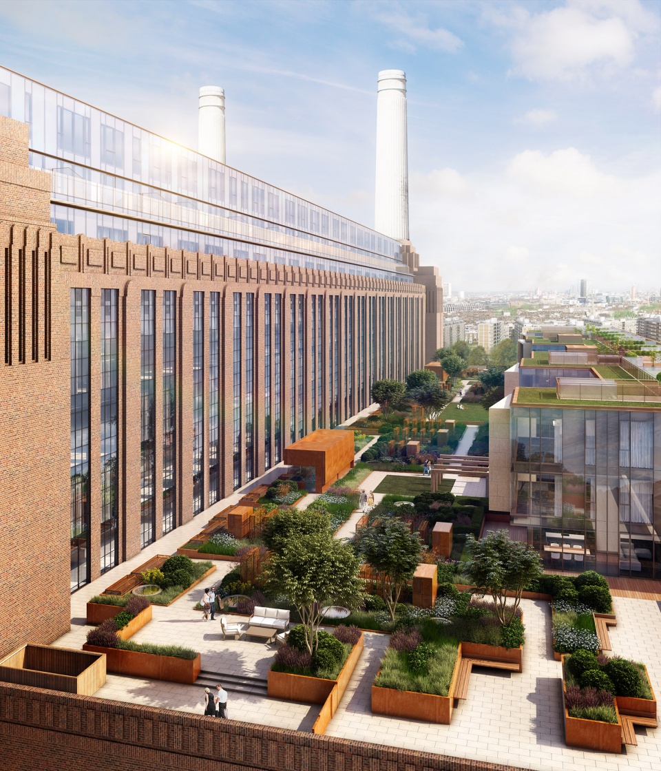 Phase Two of Battersea Power Station Regeneration, London by Wilkinson