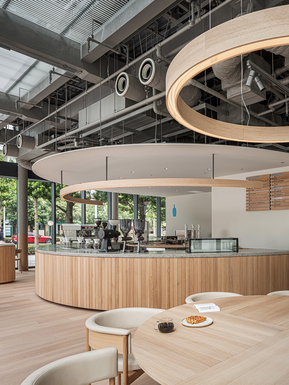 Blue Bottle Coffee MinatoMirai Cafe Keiji Ashizawa Design