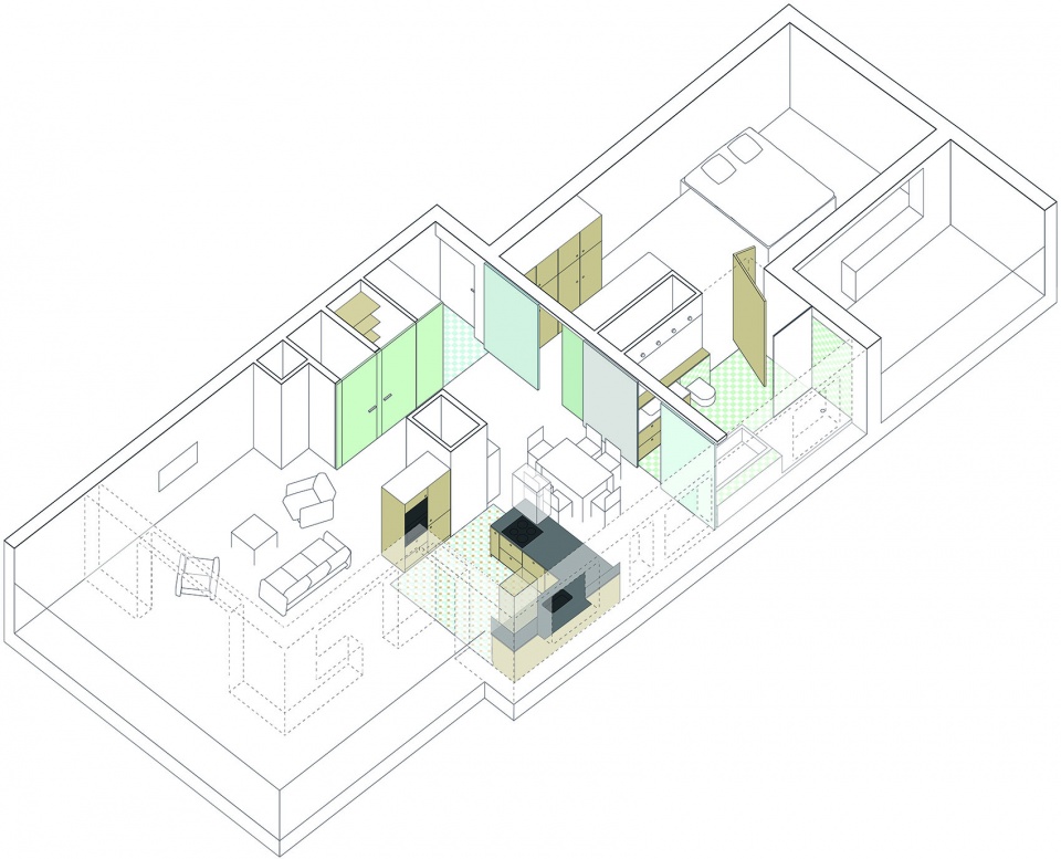 Apartment with a view Atelier Starzak Strebicki