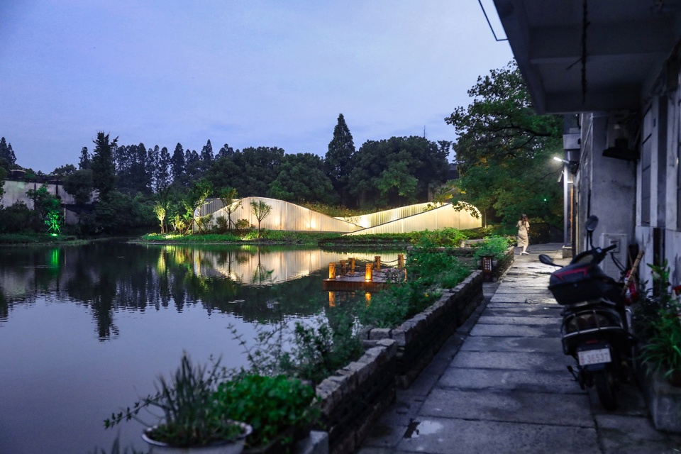 landscape enhancement design for shanlian hu writing brush town in huzhou china by ecogreen
