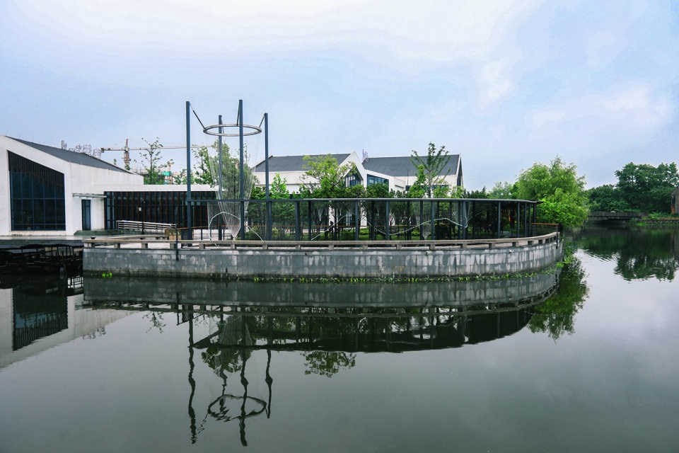 landscape enhancement design for shanlian hu writing brush town in huzhou china by ecogreen