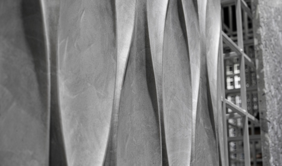 signtone marble pavilion 2020 guangzhou design week china by cc design