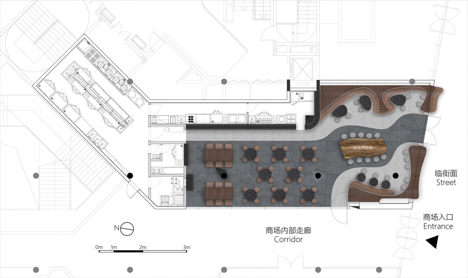 fenjia restaurant china by zzyy studio