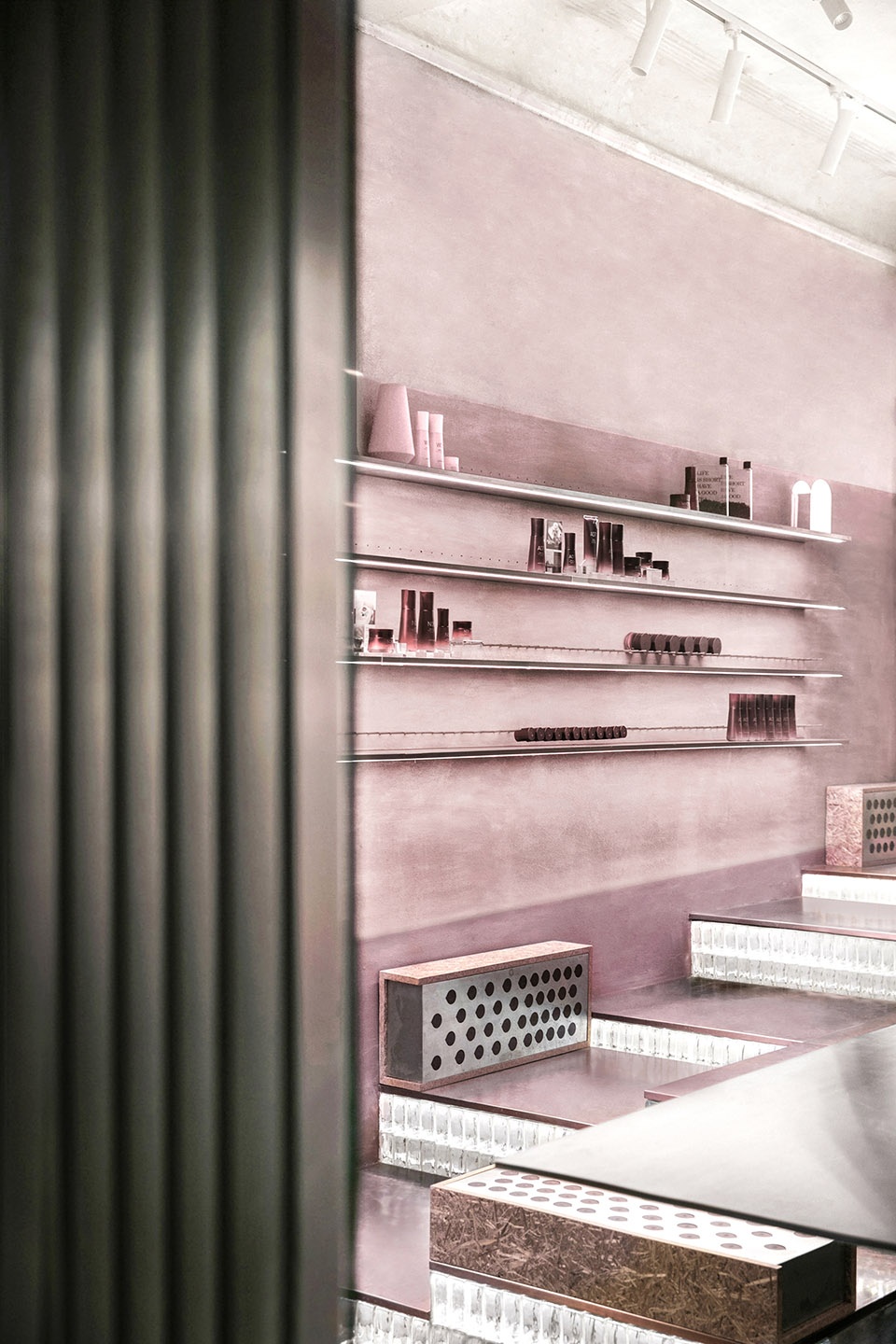 cosmetea store china by nax architects