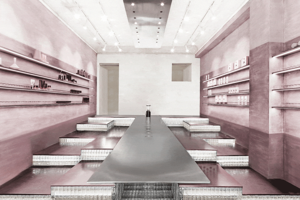 cosmetea store china by nax architects