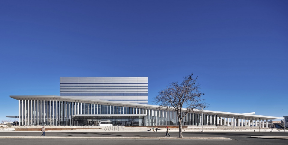 The Buddy Holly Hall of Performing Arts and Sciences by Diamond Schmitt Architects
