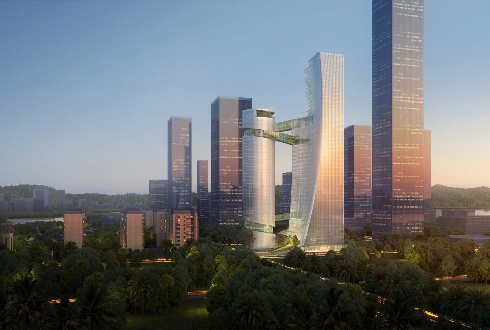 iCarbonX Headquarters Shenzhen China by Steven Holl Architects