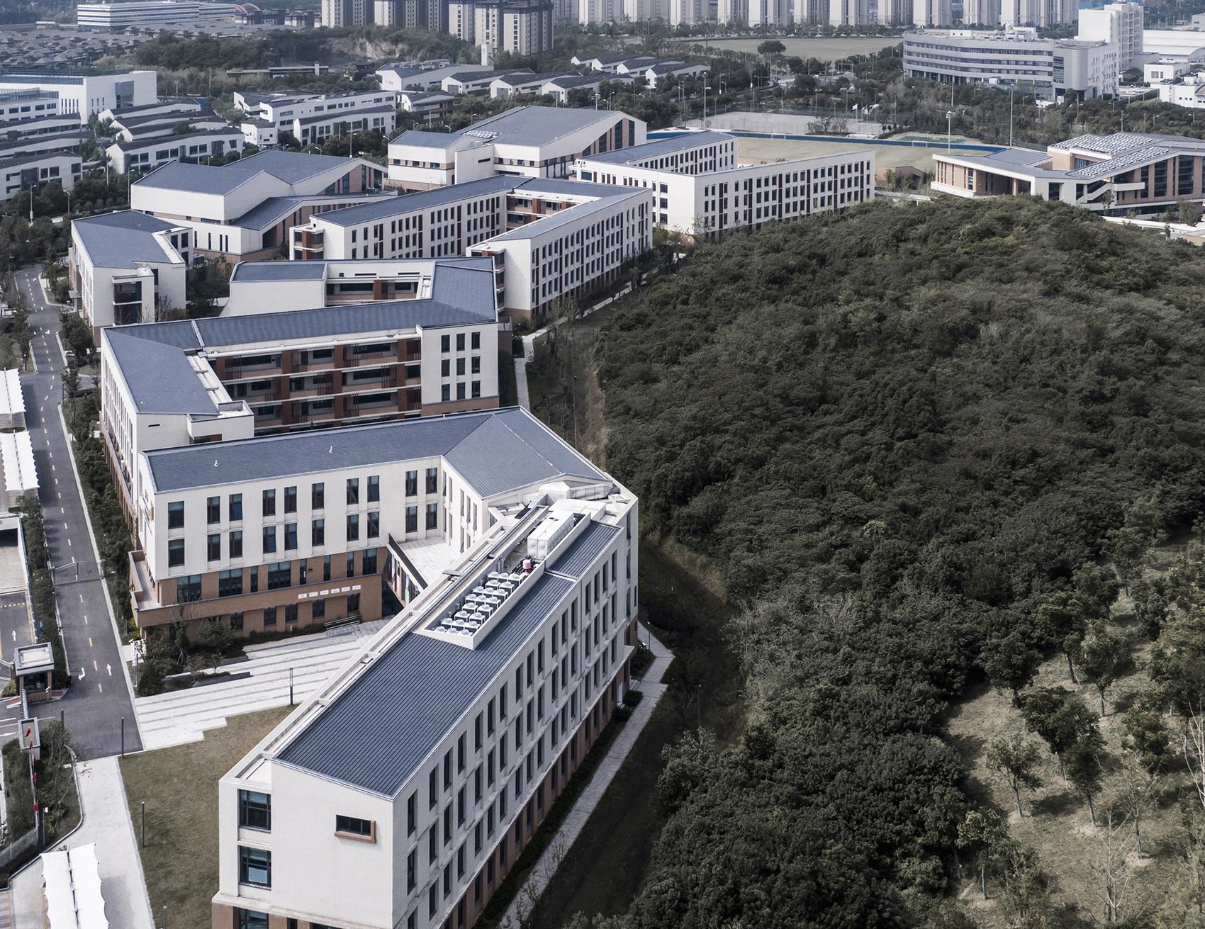 science and technology city school of suzhou experimental middle school jiangsu province by tus design group