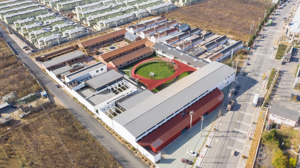 Youth Activity Center Renovated from Old Garment Plant China by REDe Architects Moguang Studio