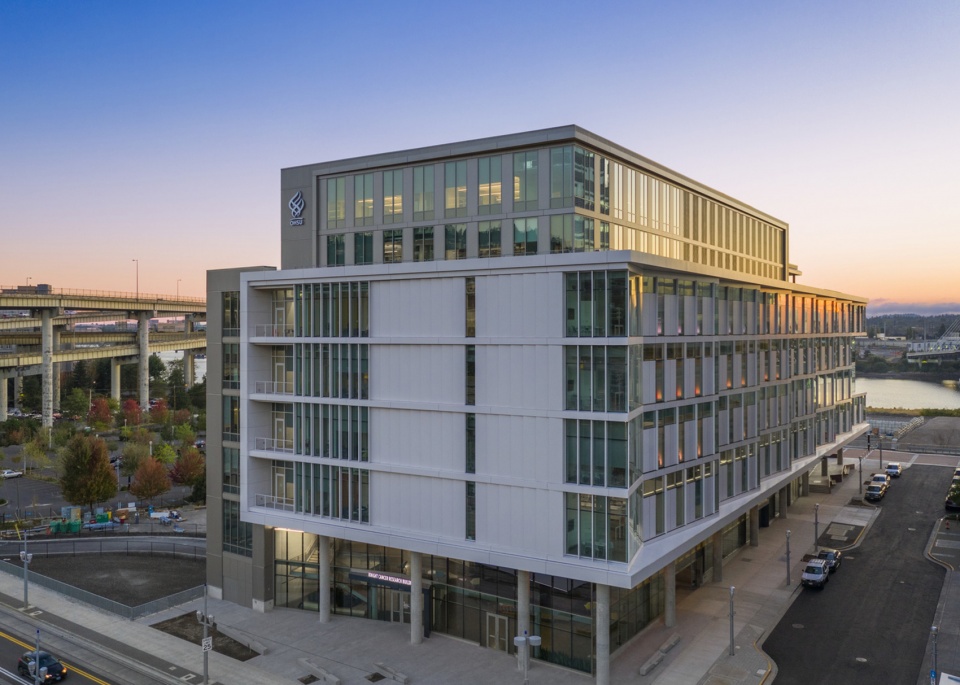 knight cancer research building by srg partnership