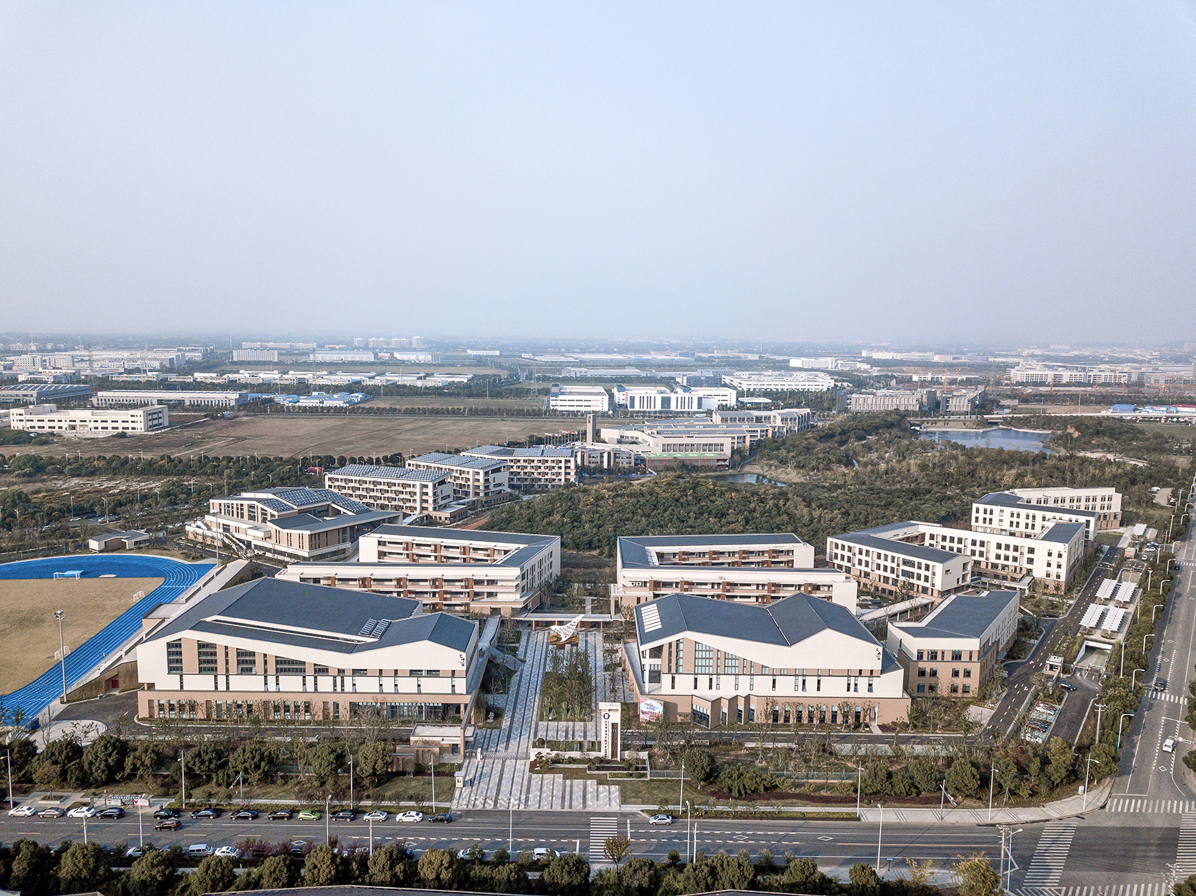 science and technology city school of suzhou experimental middle school jiangsu province by tus design group