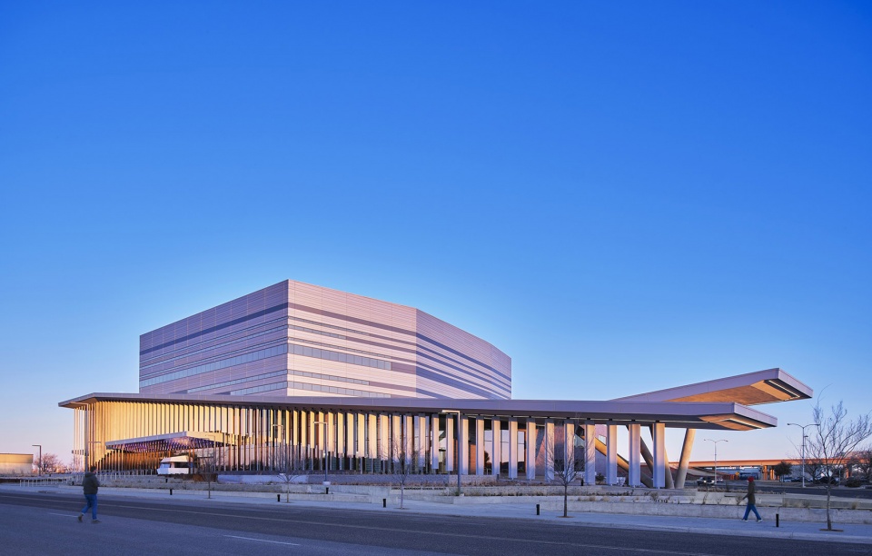 The Buddy Holly Hall of Performing Arts and Sciences by Diamond Schmitt Architects