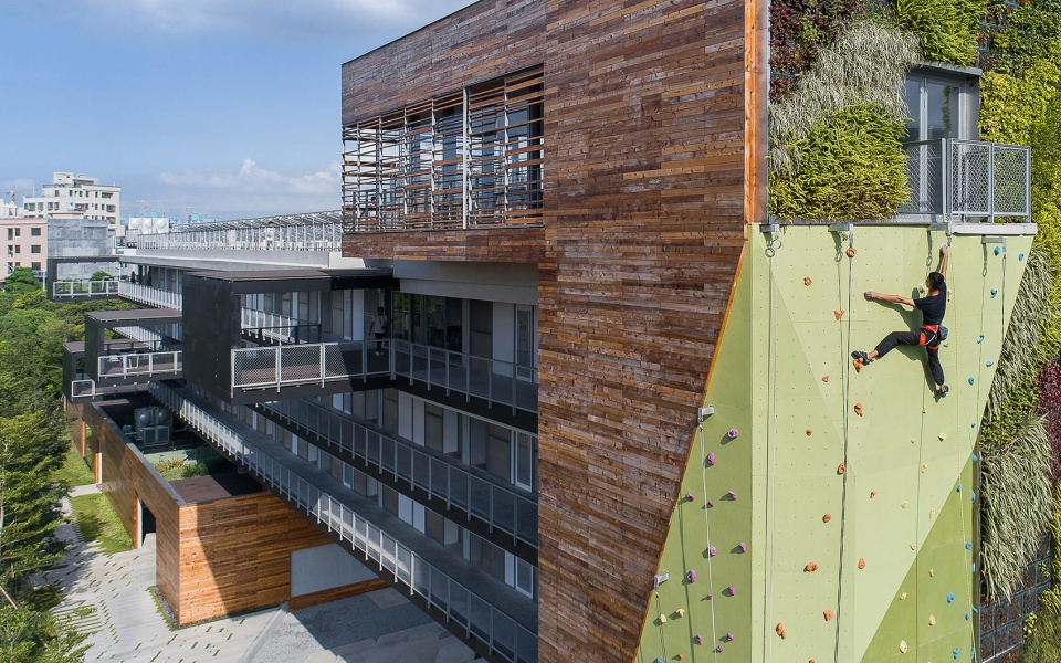 The Congregate dorm of Vamke’s Building IndustrializationResearch Centre at Song Shan Hu By O office Architects