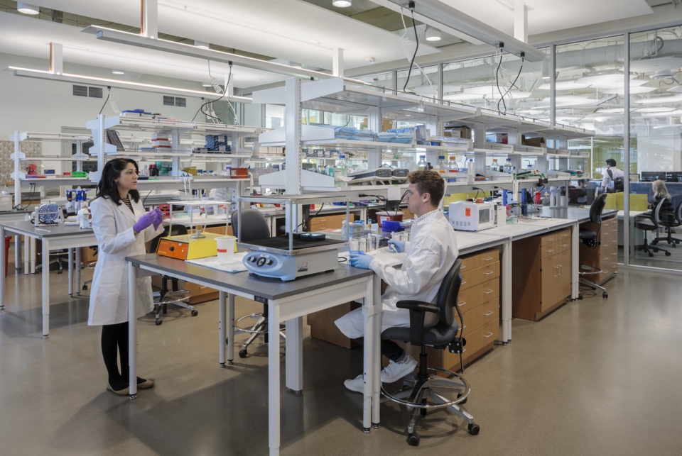 knight cancer research building by srg partnership