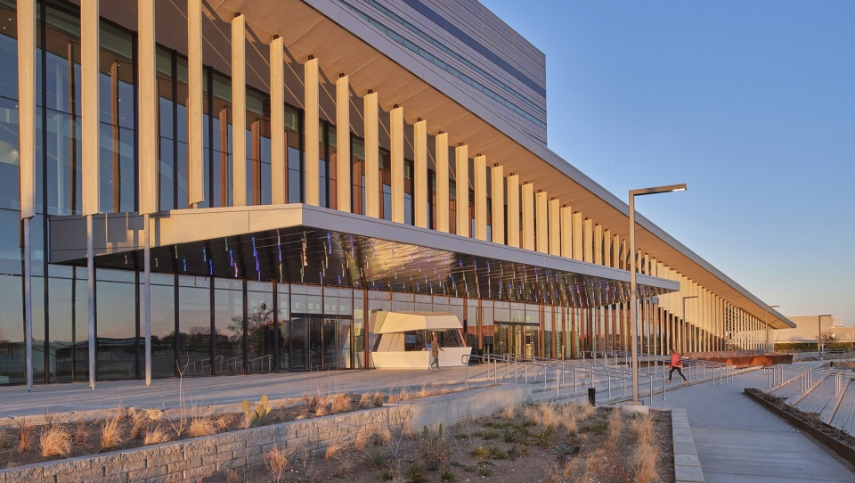 The Buddy Holly Hall of Performing Arts and Sciences by Diamond Schmitt Architects
