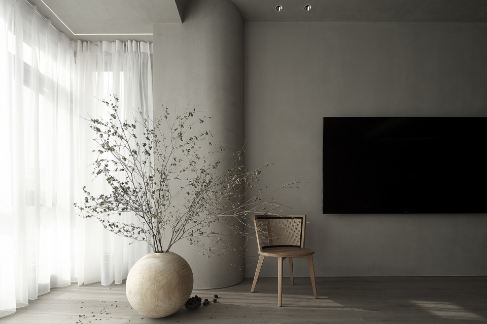 glorious flowers in spring and solid fruits in autumn China by Yuan Ke design studio