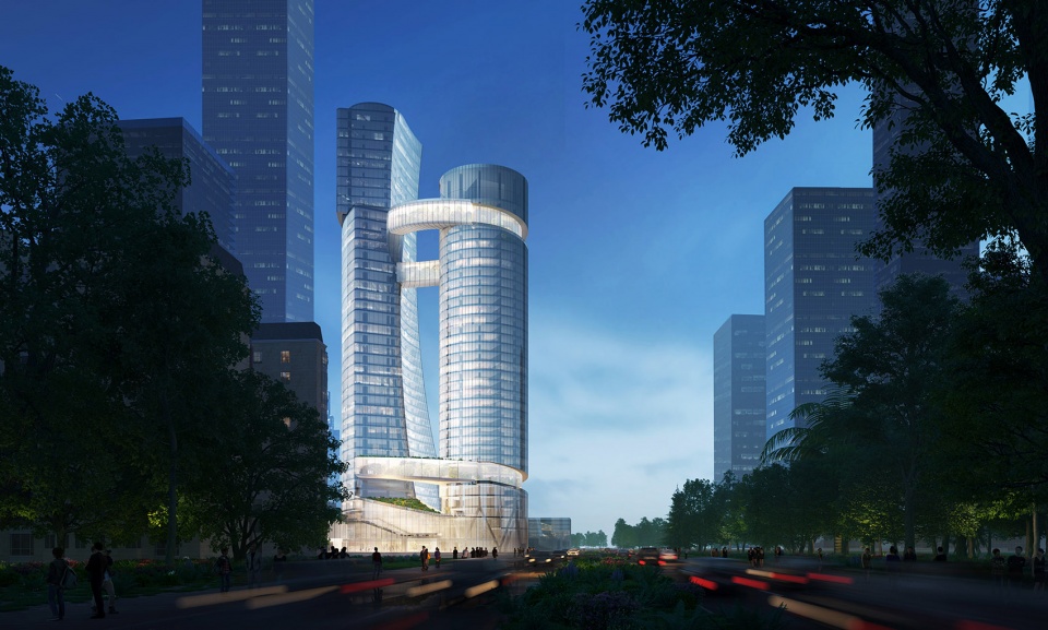 iCarbonX Headquarters Shenzhen China by Steven Holl Architects