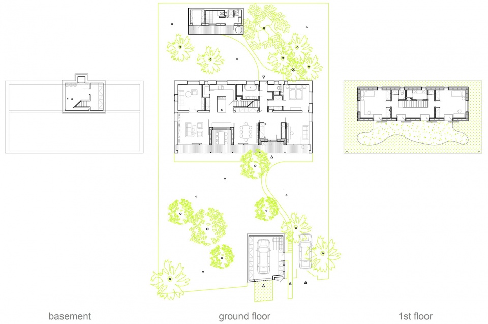 new house in the old garden by kaa studio