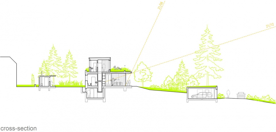 new house in the old garden by kaa studio