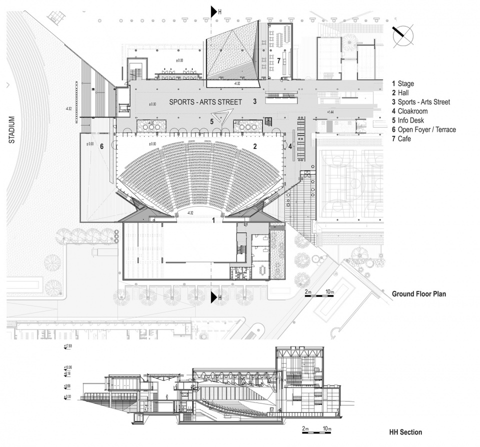 TED Ankara College Performing Arts Center by Uygur Architects