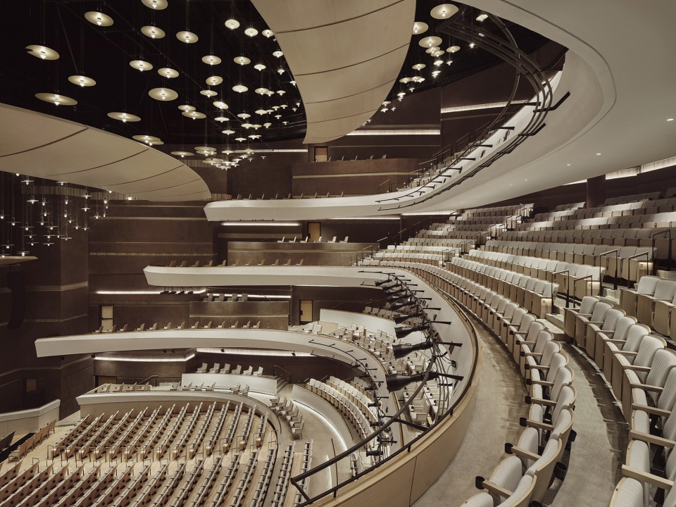 The Buddy Holly Hall of Performing Arts and Sciences by Diamond Schmitt Architects
