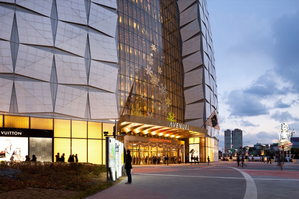 lotte commercial complex by kpf
