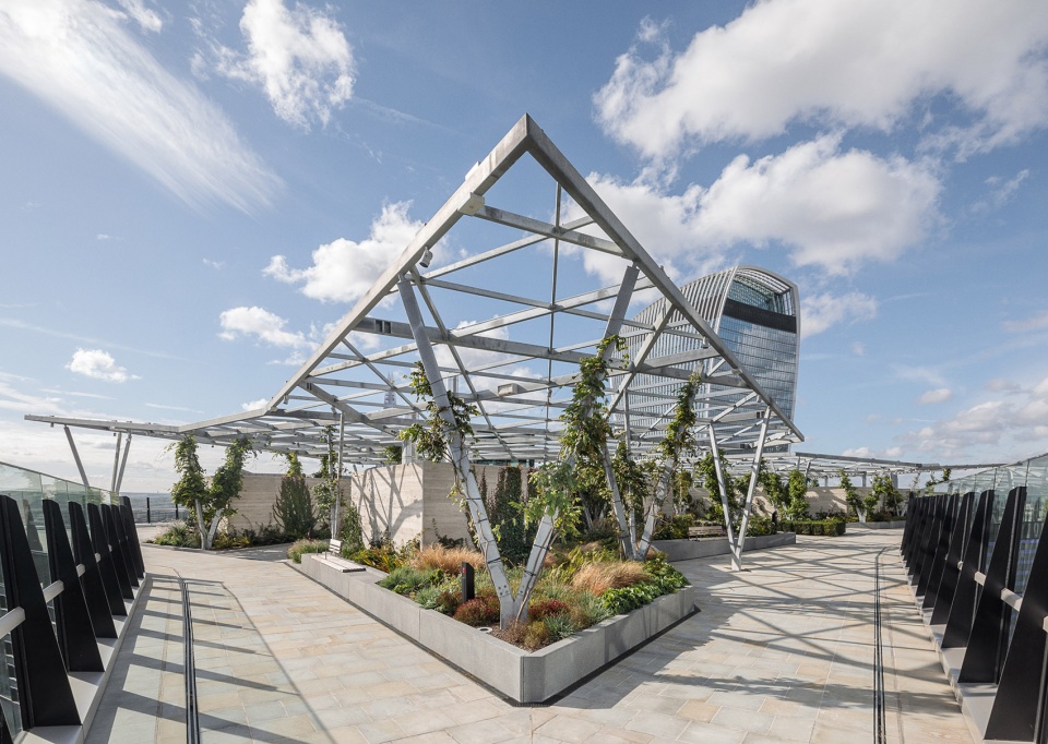the garden at 120 fenchurch avenue london uk by latz partner