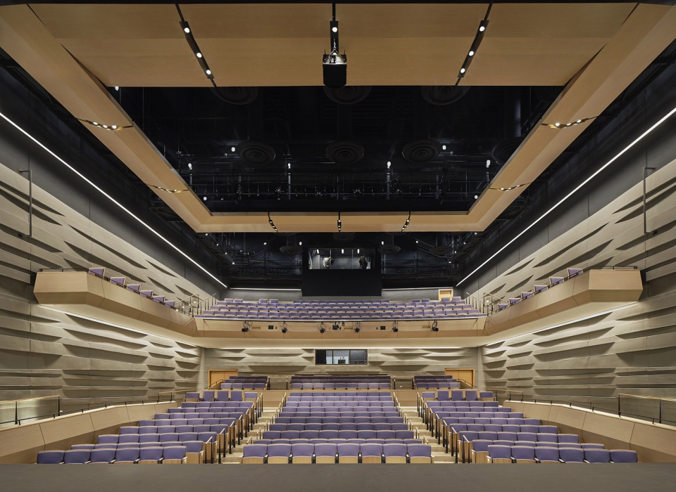 The Buddy Holly Hall of Performing Arts and Sciences by Diamond Schmitt Architects