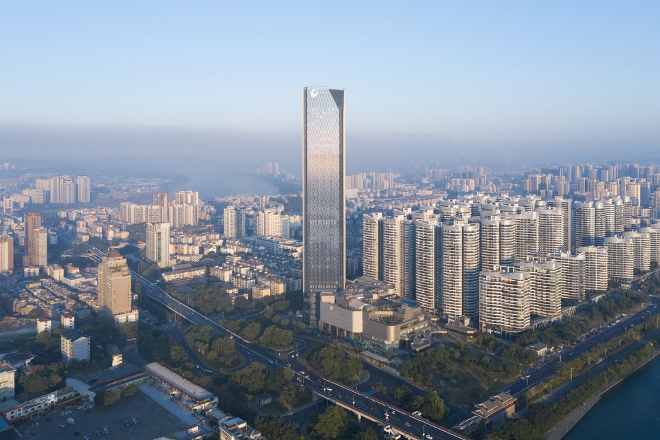 liuzhou poly international centre china by dp architects