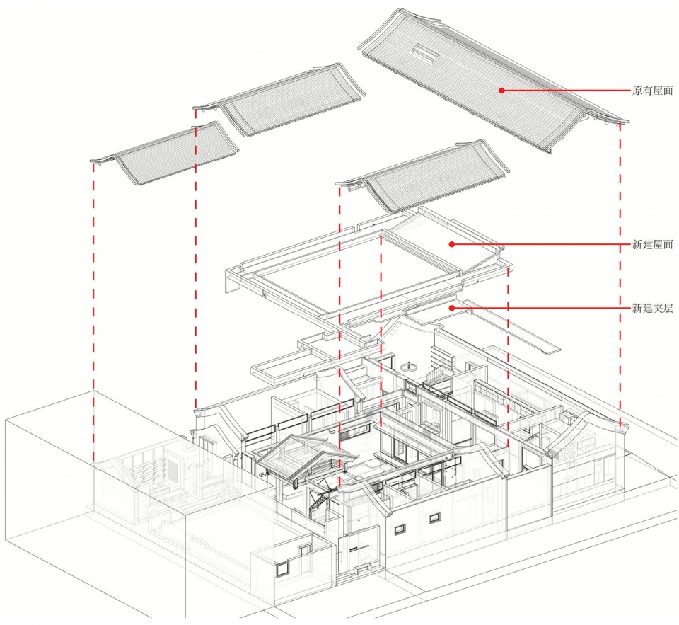 quanzhai house on youdi road in beijing by atelier kai architects