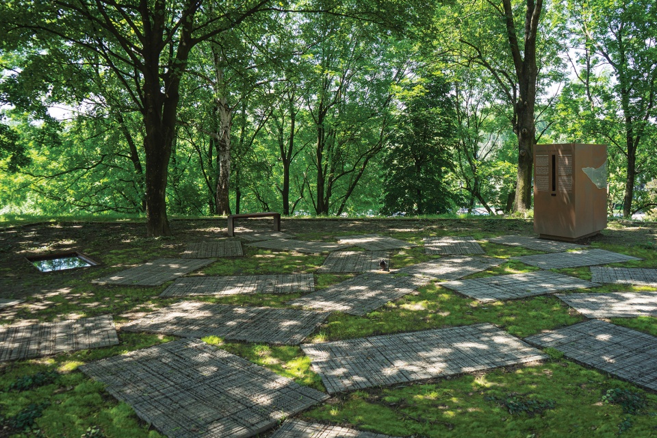 the great synagogue memorial park in oswiecim by narchitektura