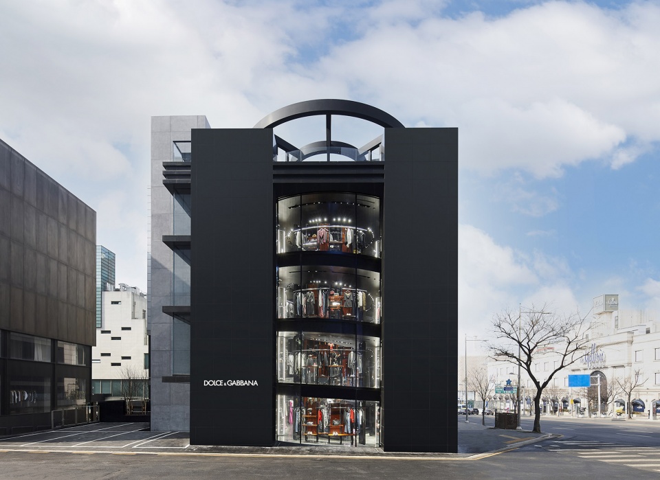 DolceGabbana Seoul Cheongdam dong boutique by Ateliers Jean Nouvel