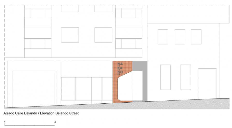 takeaway restaurant nakano by pablo munoz paya arquitectos