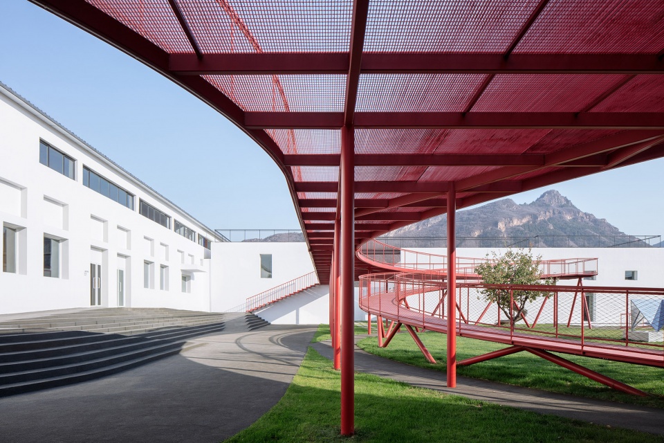 Youth Activity Center Renovated from Old Garment Plant China by REDe Architects Moguang Studio