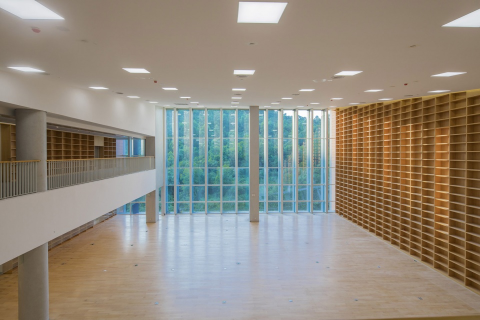 chinese university of hong kong sz library by wang weijen architecture